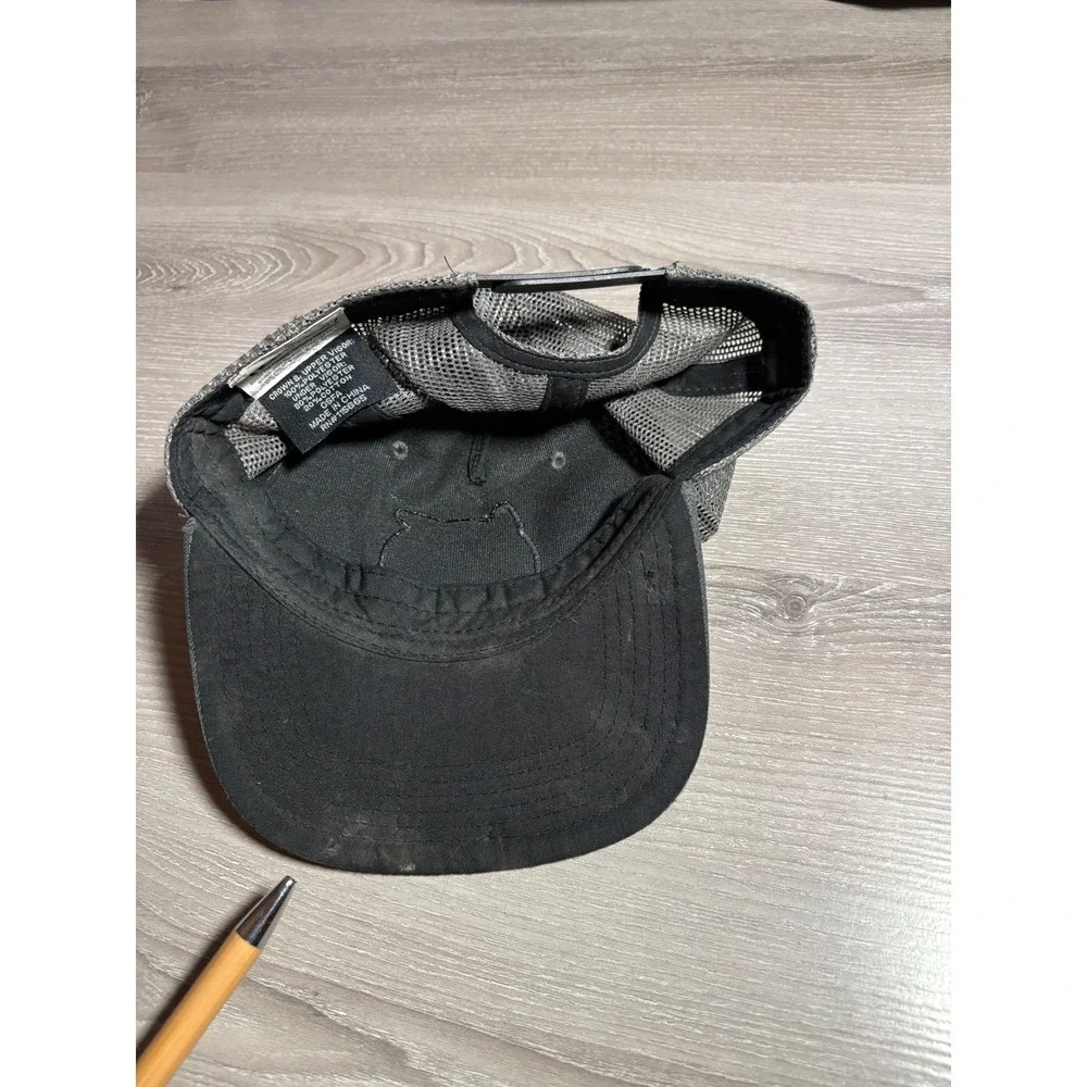 Pokemon Pikachu Trucker Hat Grey Poke Ball Pattern‎ Snapback Mesh Cap OSFA